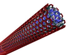 Multi-walled Carbon Nanotube stock photo
