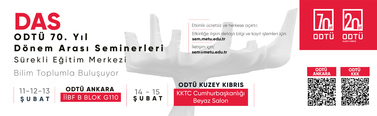 ODTÜ 70, Yıl Dönem Arası Seminerleri