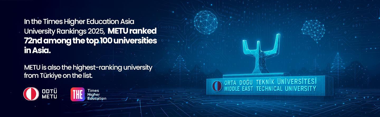 METU ranks 72nd among Asia’s top universities